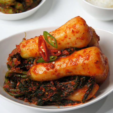 총각무김치Young Radish Kimchi [32oz]