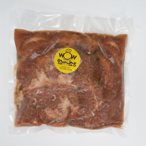 돼지갈비(목살)[반조리] Soy Marinated shoulder pork [2lb]